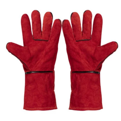 Premium Heat Resistant Cowhide Leather Welding Gloves for Metalwork