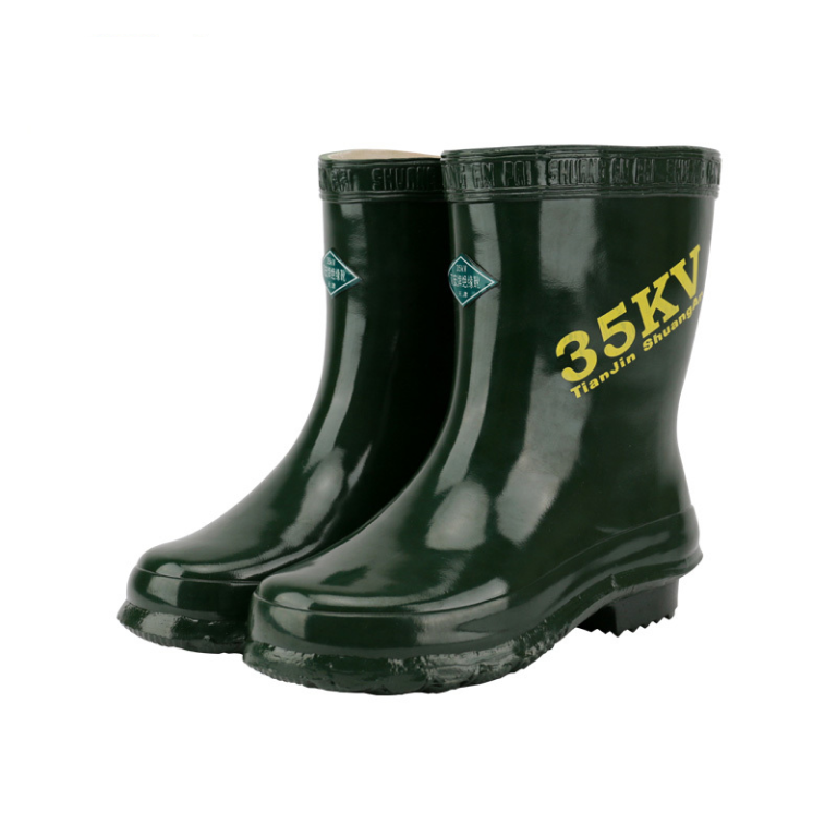 Professional 35KV High Voltage Natural Rubber Insulating Safety Boots ...
