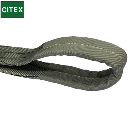 Heavy Duty 4 Ton Flat Webbing Lifting Sling with Reinforced Eyes