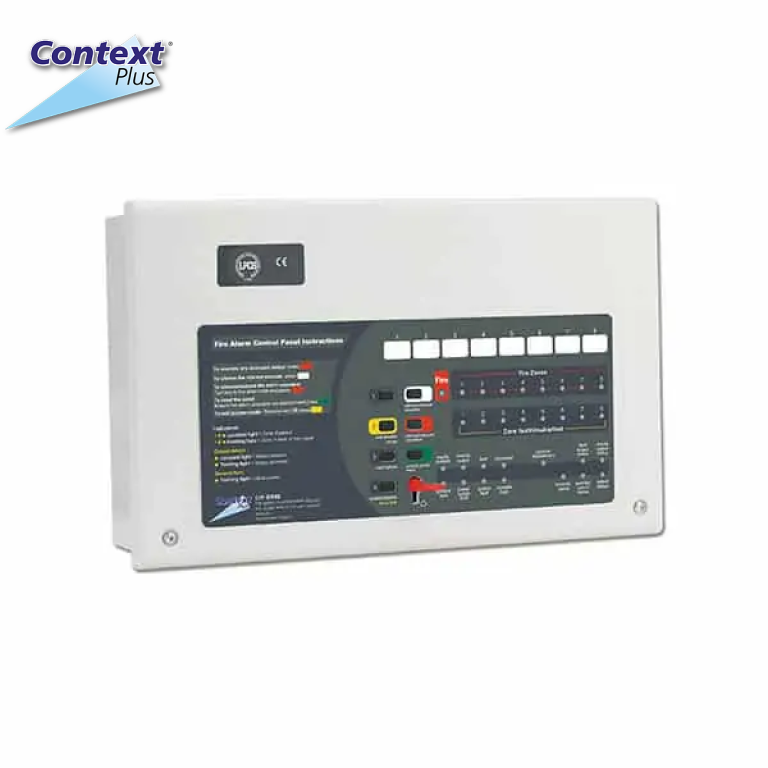 Context Plus 8 Zone CFP Conventional Fire Alarm Control Panel