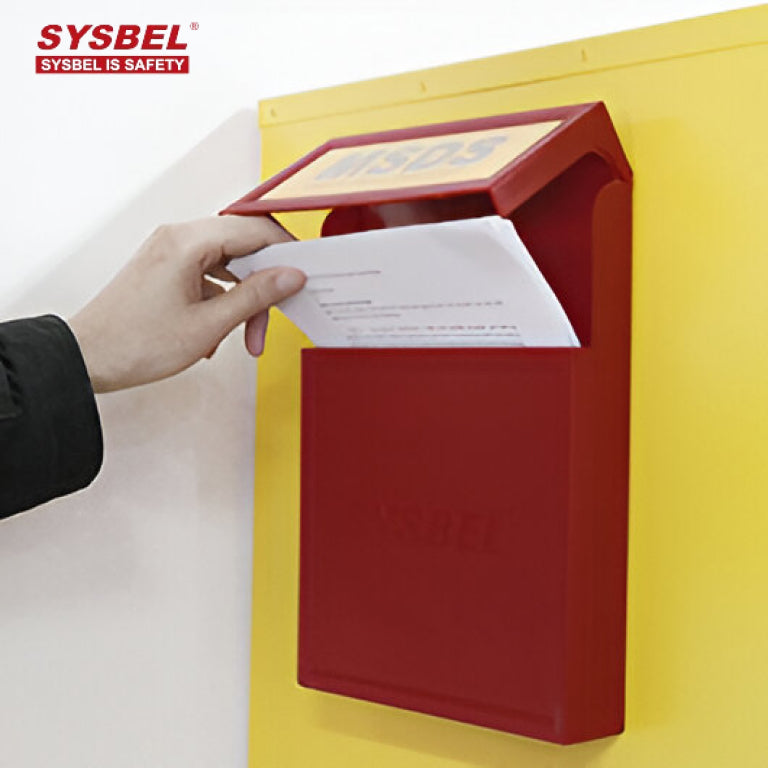 Sysbel WAB001 Industrial Safety Data Sheet SDS Document Storage Box