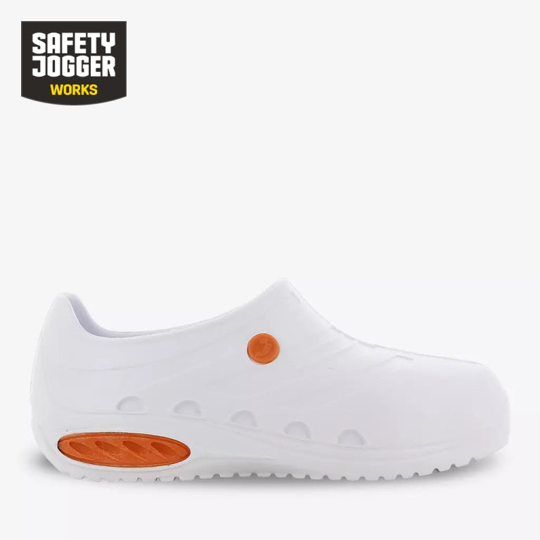 Safety Jogger Oxysafe PB White Lightweight ESD Composite Toe Shoes