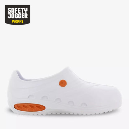 Safety Jogger Oxysafe PB White Lightweight ESD Composite Toe Shoes