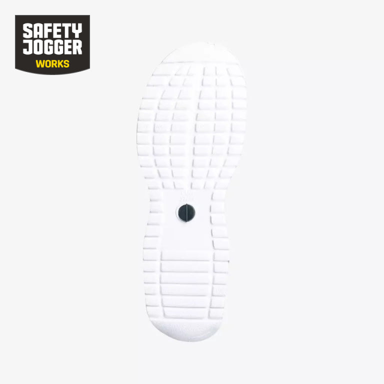 Safety Jogger Oxysafe PB White Lightweight ESD Composite Toe Shoes