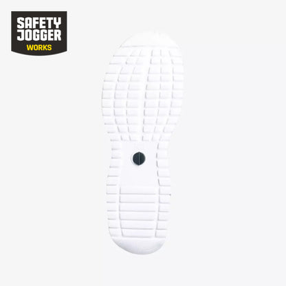 Safety Jogger Oxysafe PB White Lightweight ESD Composite Toe Shoes