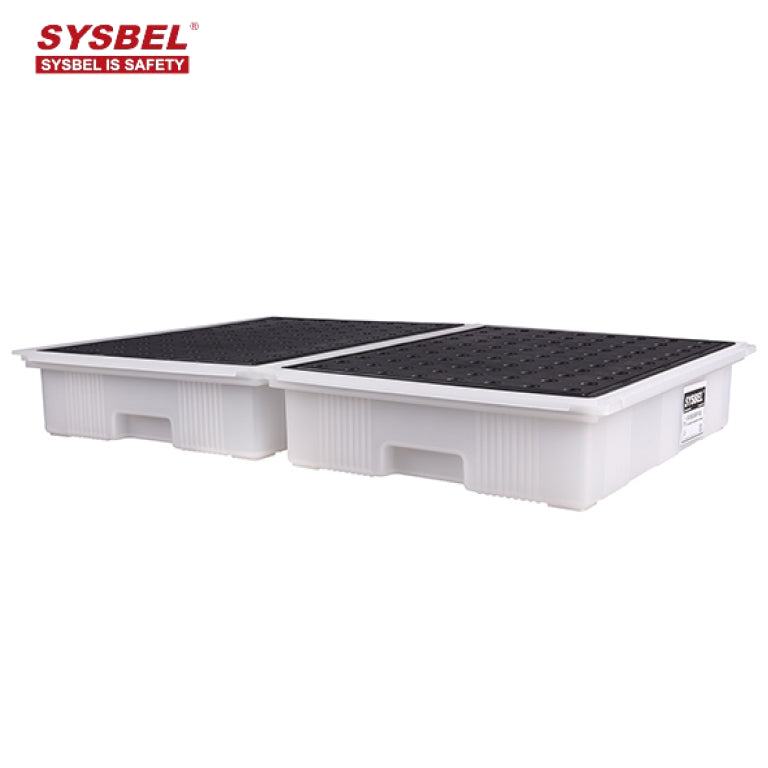 Sysbel Polyethylene Lab Spill Containment Tray Sump Pallet SPL001