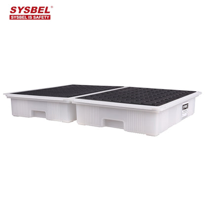 Sysbel Polyethylene Lab Spill Containment Tray Sump Pallet SPL001