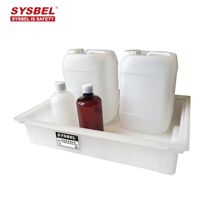 Sysbel Polyethylene Lab Spill Containment Tray Sump Pallet SPL001