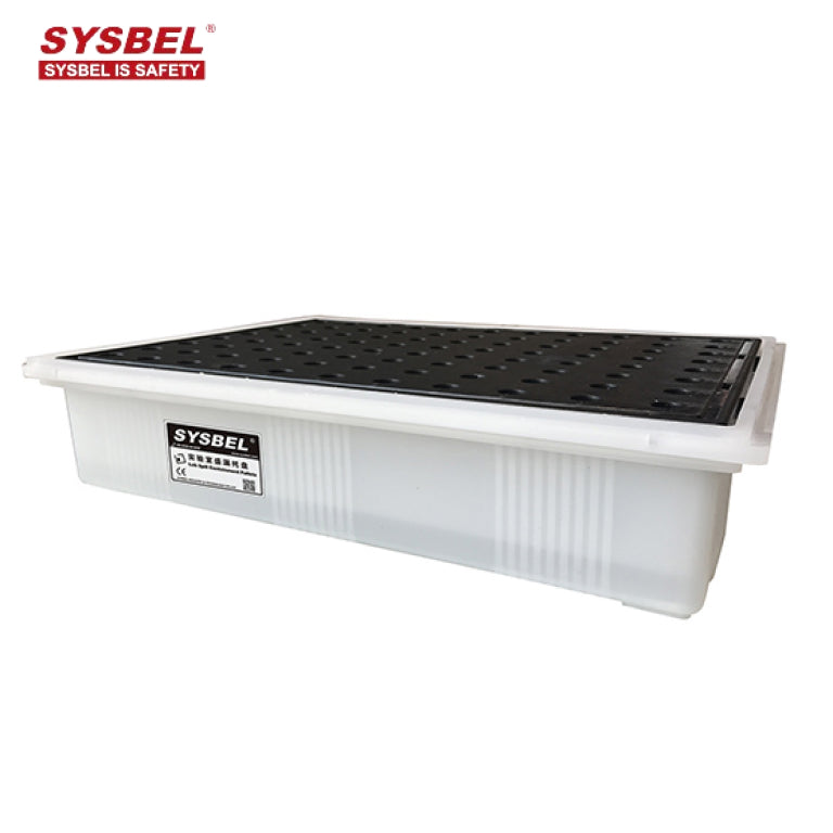 Sysbel Polyethylene Lab Spill Containment Tray Sump Pallet SPL001