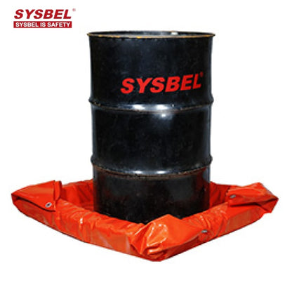 Sysbel Portable Spill Containment Berm with Flexible PVC Walls