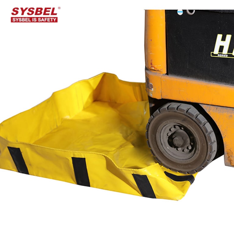 Sysbel Portable PVC Spill Containment Berm for Chemical Oil Storage
