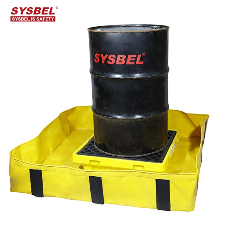 Sysbel Portable PVC Spill Containment Berm for Chemical Oil Storage