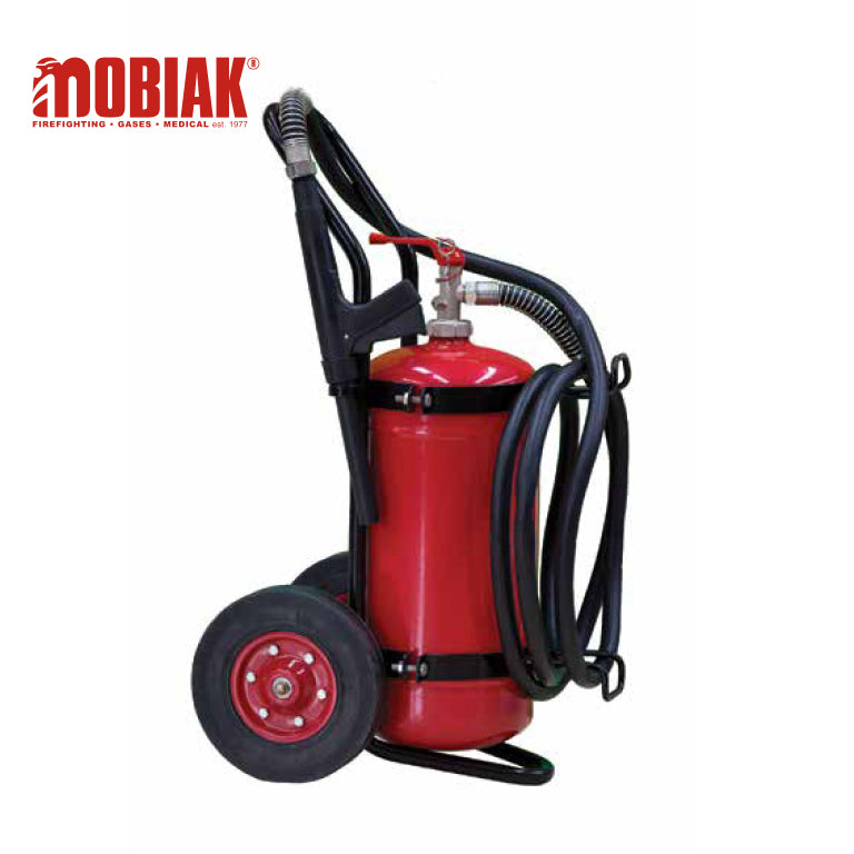 Mobiak 25L Foam Trolley Fire Extinguisher for Industrial Safety