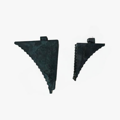 Heavy Duty Industrial Rubber Wheel Chocks for Trucks and SUVs