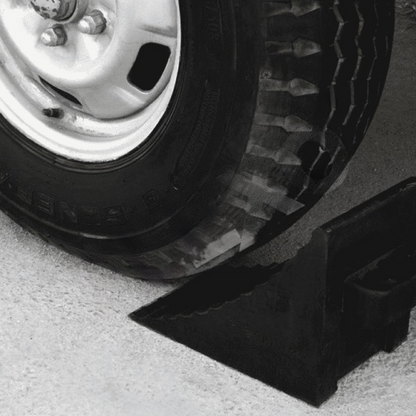Heavy Duty Industrial Rubber Wheel Chocks for Trucks and SUVs