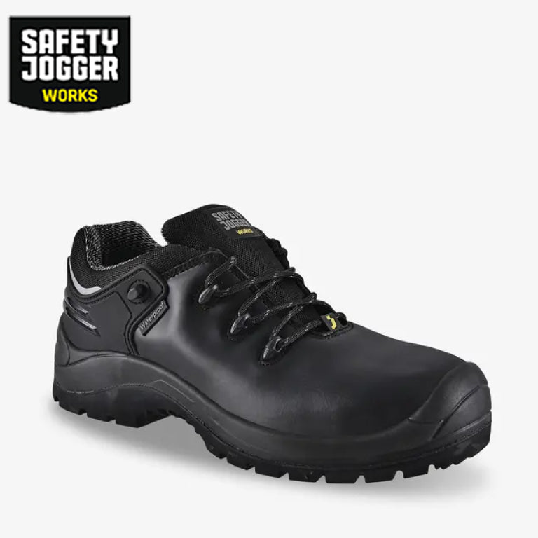 Safety Jogger X330 S3 Waterproof Leather Low-Cut Composite Safety Shoes