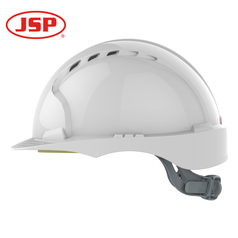 JSP EVO 2 Vented Safety Helmet with OneTouch Slip Ratchet