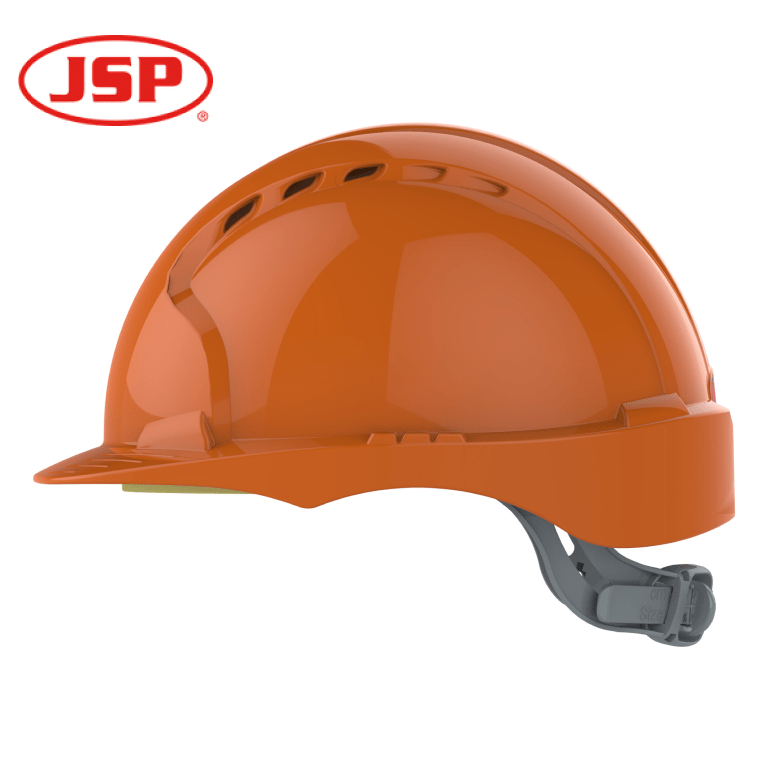 JSP EVO 2 Vented Safety Helmet with OneTouch Slip Ratchet