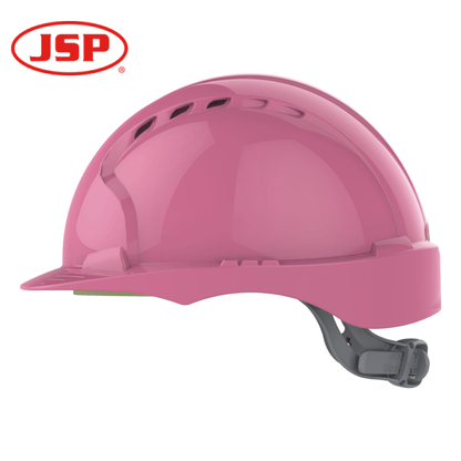 JSP EVO 2 Vented Safety Helmet with OneTouch Slip Ratchet
