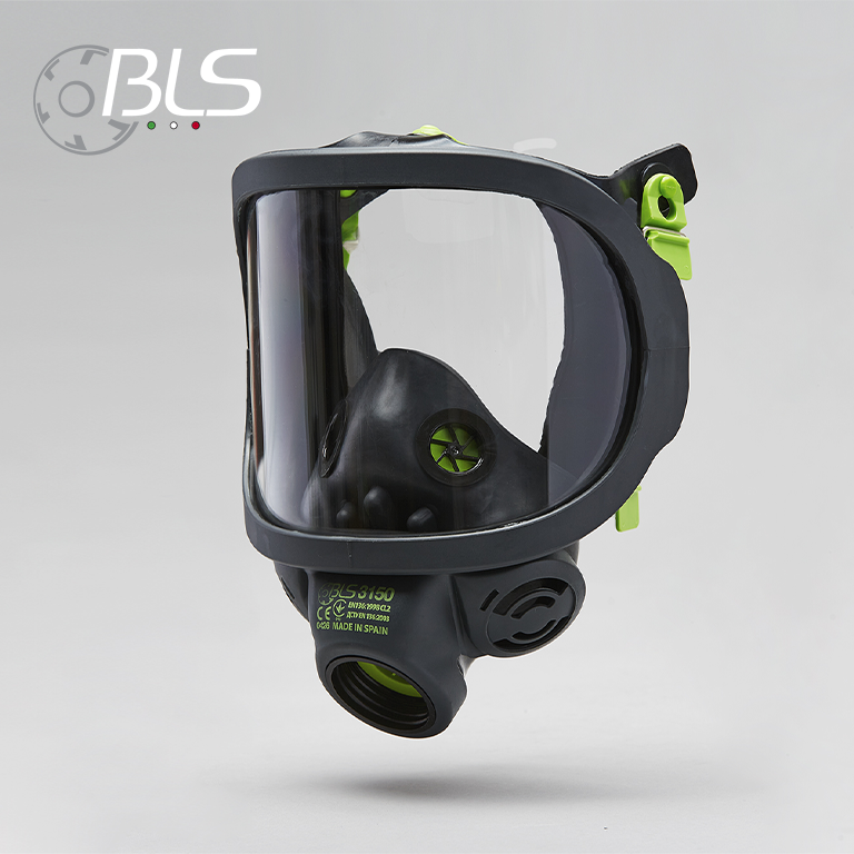 BLS 3000 Series Full Face Mask RD40 Universal Respirator Protection