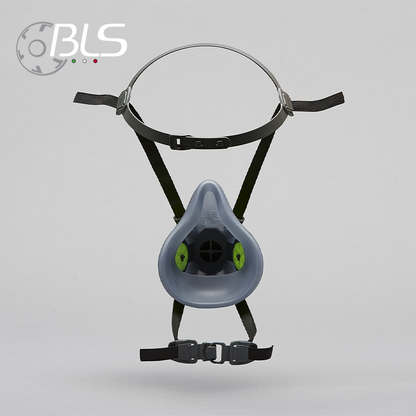 BLS 4000R Reusable Half Face Mask Respirator for Industrial Safety
