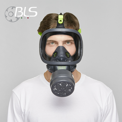 BLS 3000 Series Full Face Mask RD40 Universal Respirator Protection