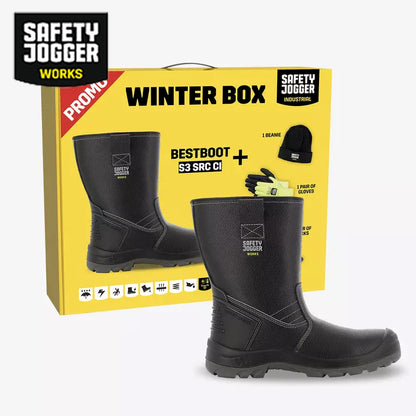 Safety Jogger BESTBOOT2 S3 Robust Leather Steel Toe Safety Boots