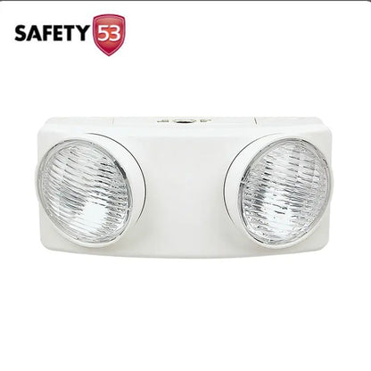 Dual Head Emergency Beam Light with High Capacity Rechargeable Battery