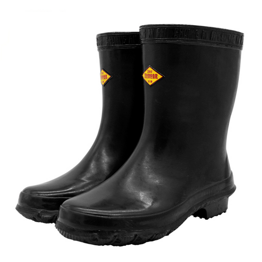 20KV High Voltage Insulating Natural Rubber Anti-Skid Safety Boots