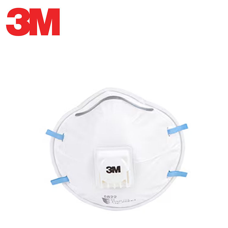 3M 8822 Valved P2 Particulate Respirator for Dust and Fumes
