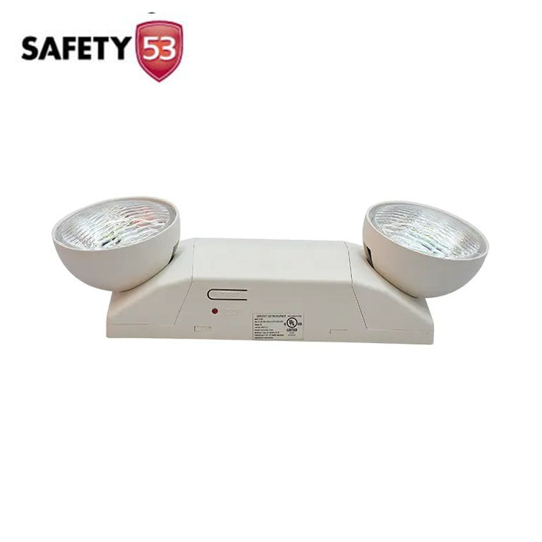 Dual Head Emergency Beam Light with High Capacity Rechargeable Battery