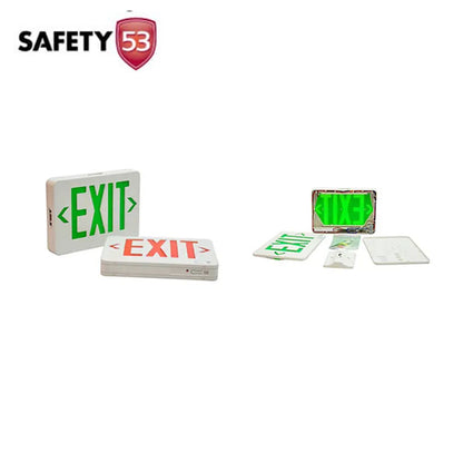UL Listed Red LED Emergency Exit Sign with Battery Backup