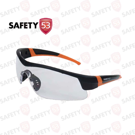 ULTIMA HS-2253 Impact Resistant UV Protection Safety Glasses