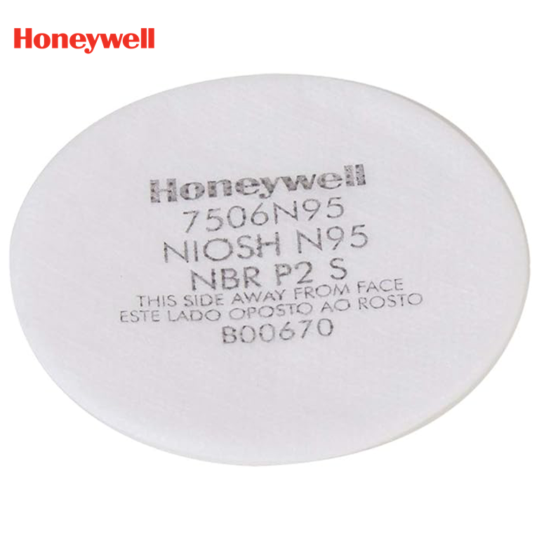 Honeywell 7506N95 N95 Non-Oil Particulate Respirator Pad Filters 10 Pack