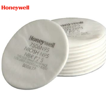 Honeywell 7506N95 N95 Non-Oil Particulate Respirator Pad Filters 10 Pack