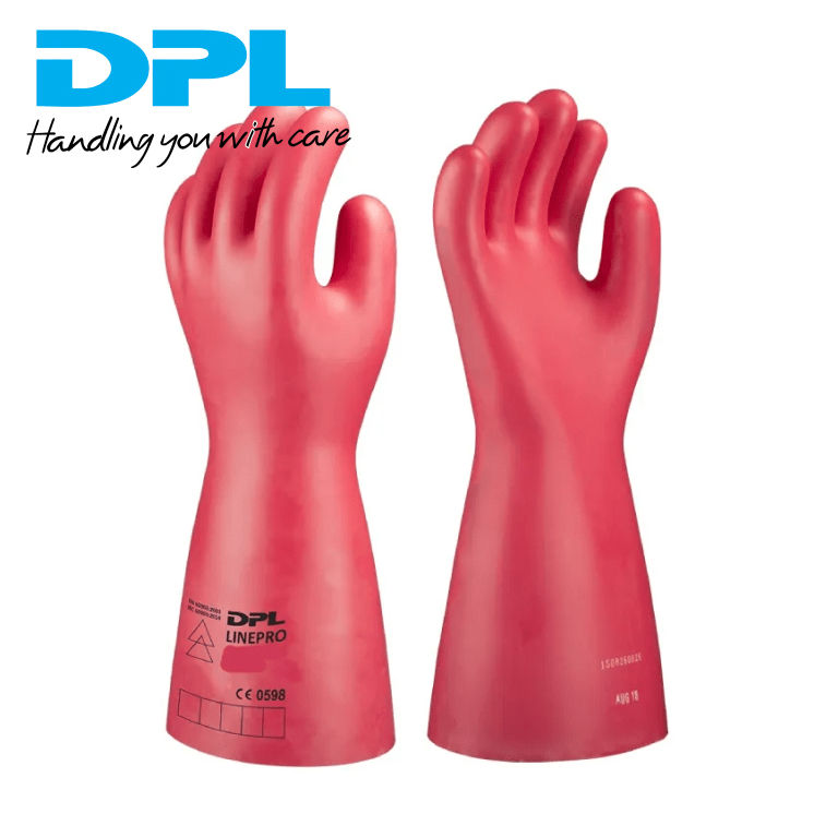 LINEPRO Class 0 Electrical Insulating Rubber Gloves for 1000V Safety
