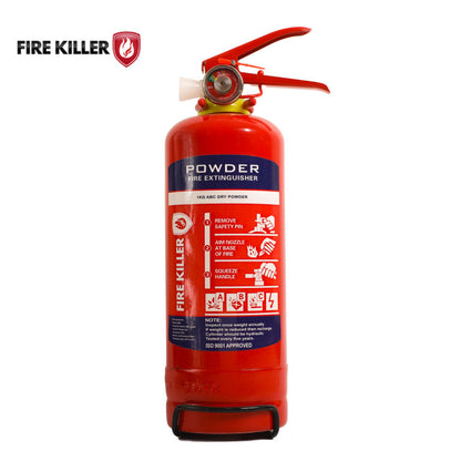 Fire Killer 1kg DCP ABC Portable Dry Powder Fire Extinguisher