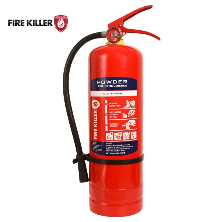 Fire Killer 4kg ABC Dry Chemical Powder High Performance Extinguisher