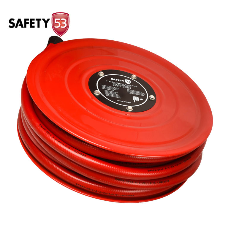 Safety 53 Professional 30m Manual Swing Fire Hose Reel Unit