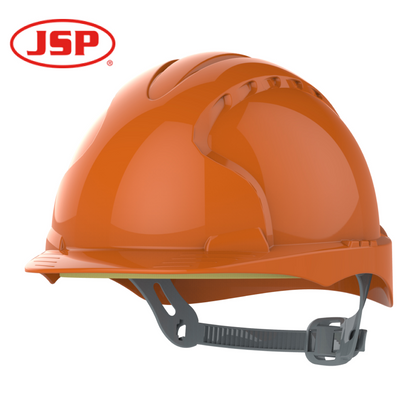 JSP EVO2 Industrial Safety Helmet with Slip Ratchet Adjustment