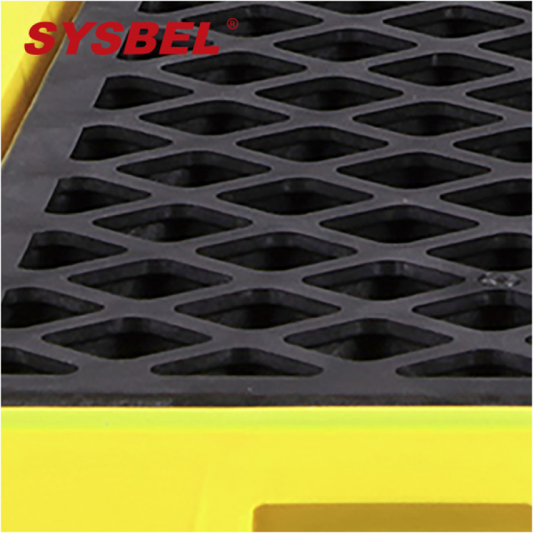 SYSBEL Polyethylene Single Drum Spill Containment Deck 42L Capacity