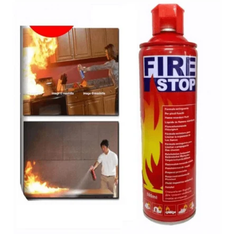 Portable Fire Stop Spray 500ml Emergency Flame Extinguisher for Cars