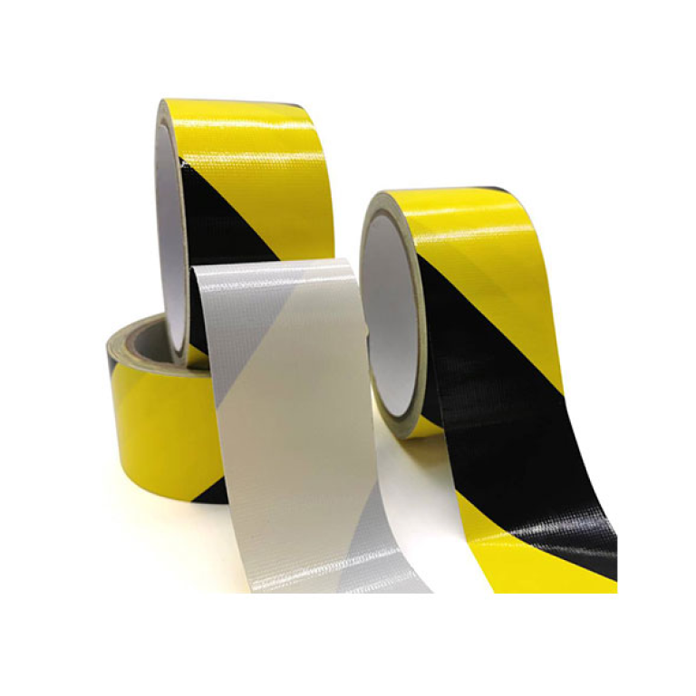 Durable Self Adhesive Floor Marking Caution Tape for Industrial Safety