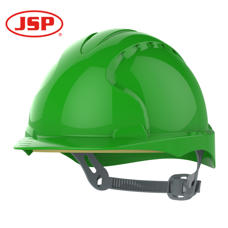 JSP EVO2 Industrial Safety Helmet with Slip Ratchet Adjustment