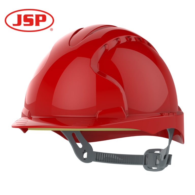 JSP EVO2 Industrial Safety Helmet with Slip Ratchet Adjustment