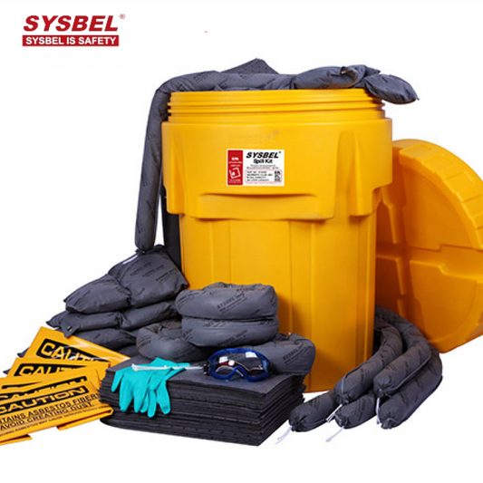 Sysbell 20 Gallon Universal Spill Kit with Poly-Overpack Salvage Drum