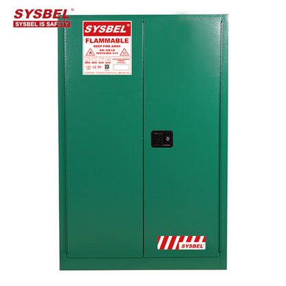 SYSBEL FM Approved Double Wall Steel Pesticide Safety Storage Cabinet