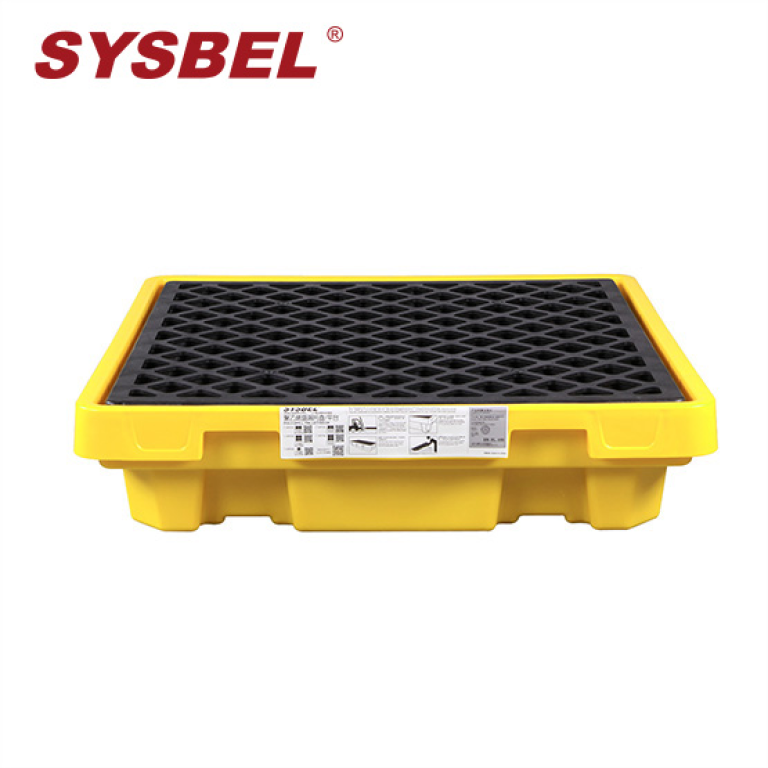 SYSBEL Polyethylene Single Drum Spill Containment Deck 42L Capacity