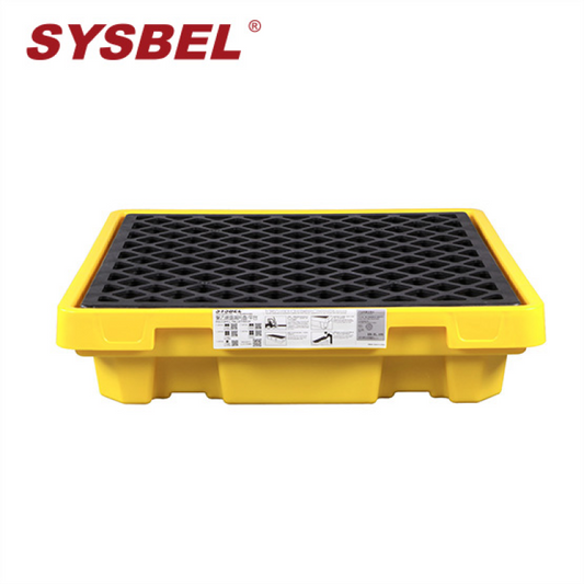 SYSBEL Polyethylene Single Drum Spill Containment Deck 42L Capacity