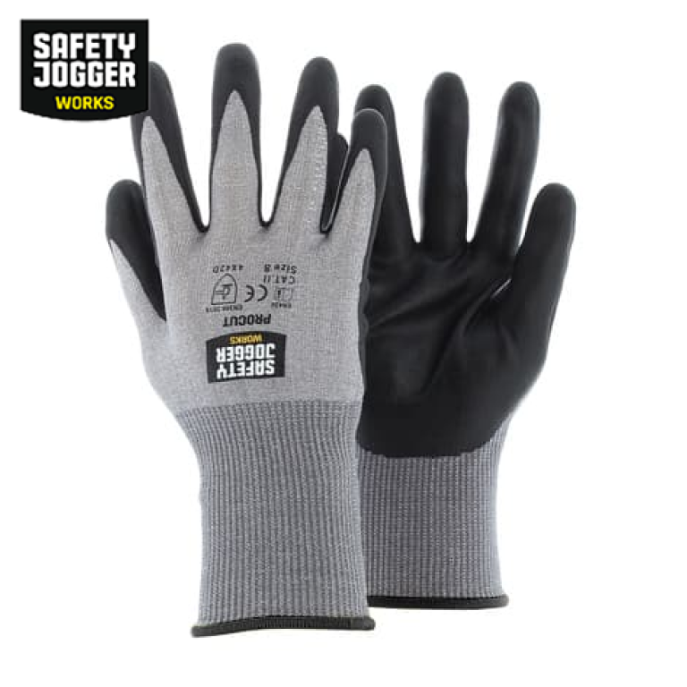 Safety Jogger PROCUT 18 Gauge Cut Resistant HPPE Foam Nitrile Gloves